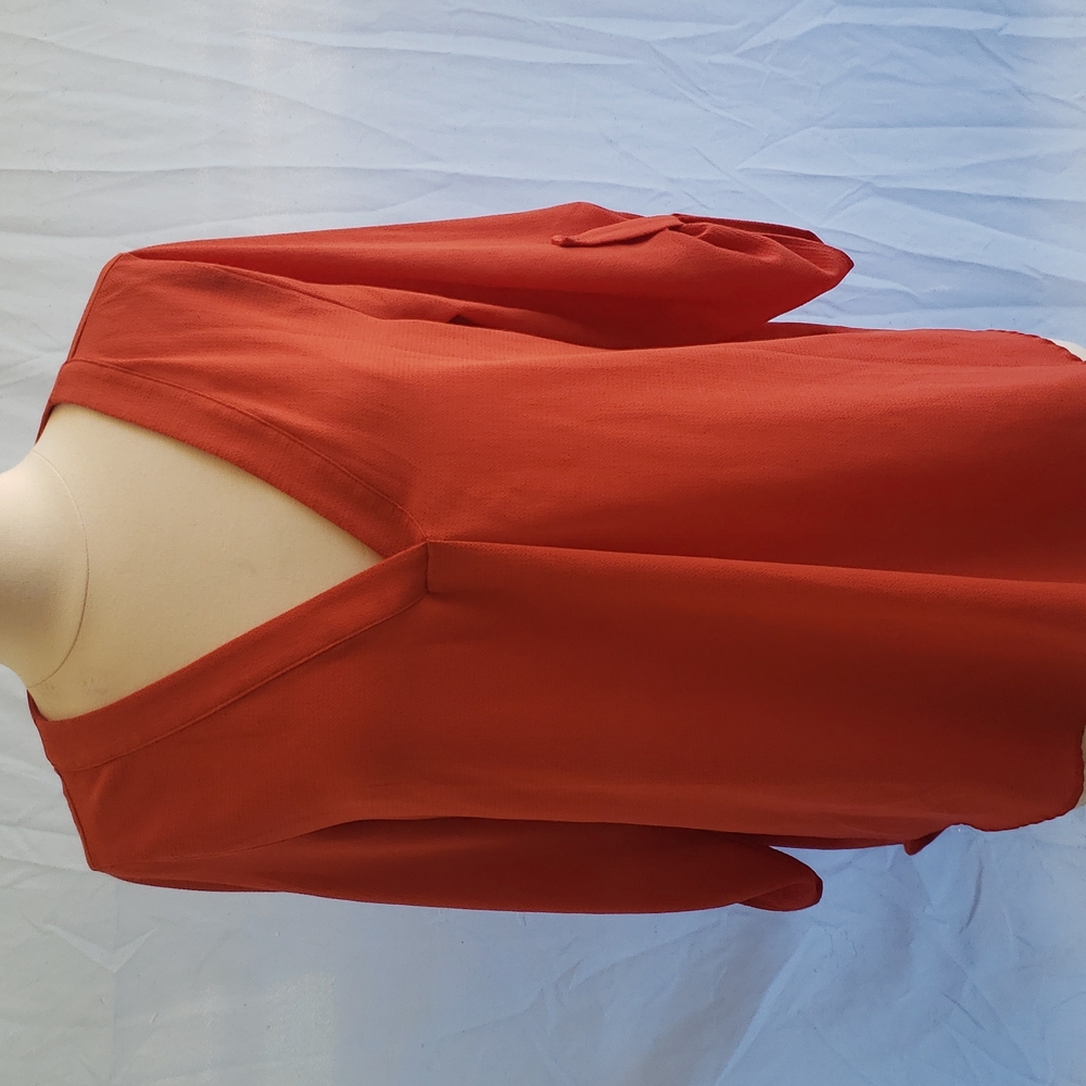 Lush blouse Size L orange